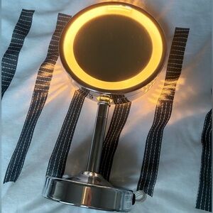 Conair Double-Sided Lighted Round Mirror